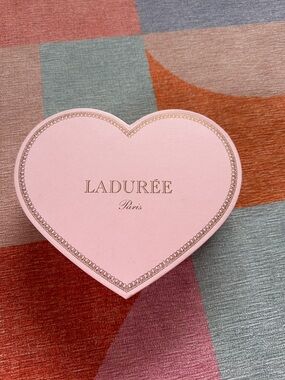 Ladurée RARE Heart Box in Pale Pink